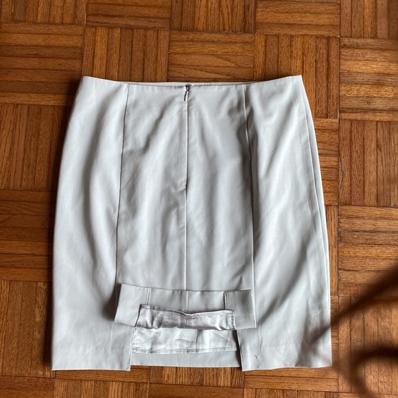 Icône Simons grey knee lenght pencil skirt - Picture 4 of 6